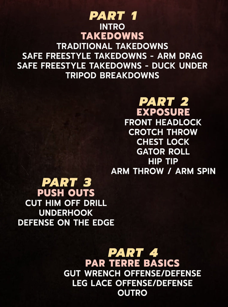 Intro To Youth Wrestling Freestyle Fundamentals by Zack Esposito