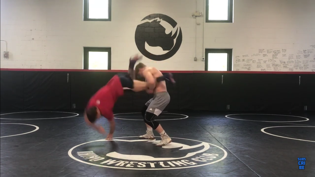 Backflip Single Leg Defense To A Takedown