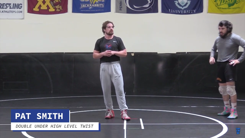 High Double Underhook Twist Takedown With Pat Smith