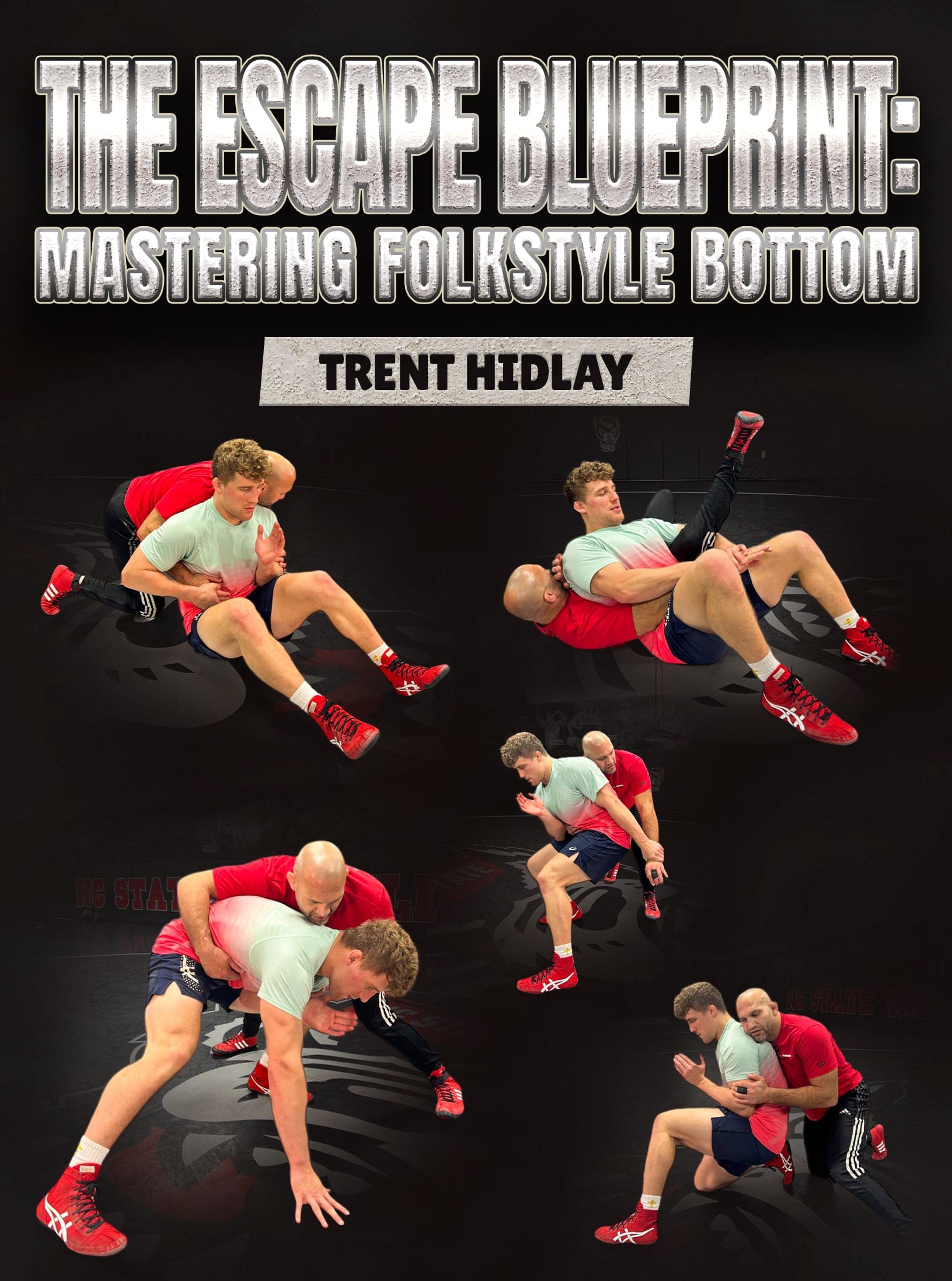 The Escape Blueprint: Mastering Folkstyle Bottom by Trent Hidlay - Fanatic Wrestling
