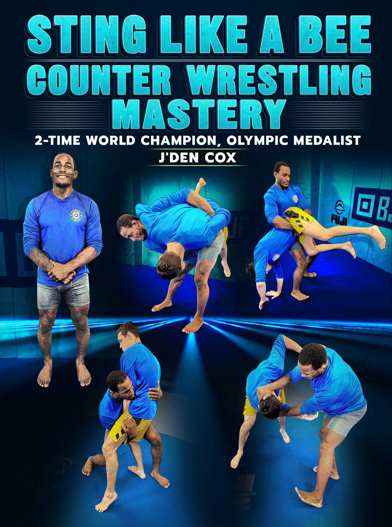 Sting Like a Bee: Counter Wrestling Mastery by J'Den Cox - Fanatic Wrestling