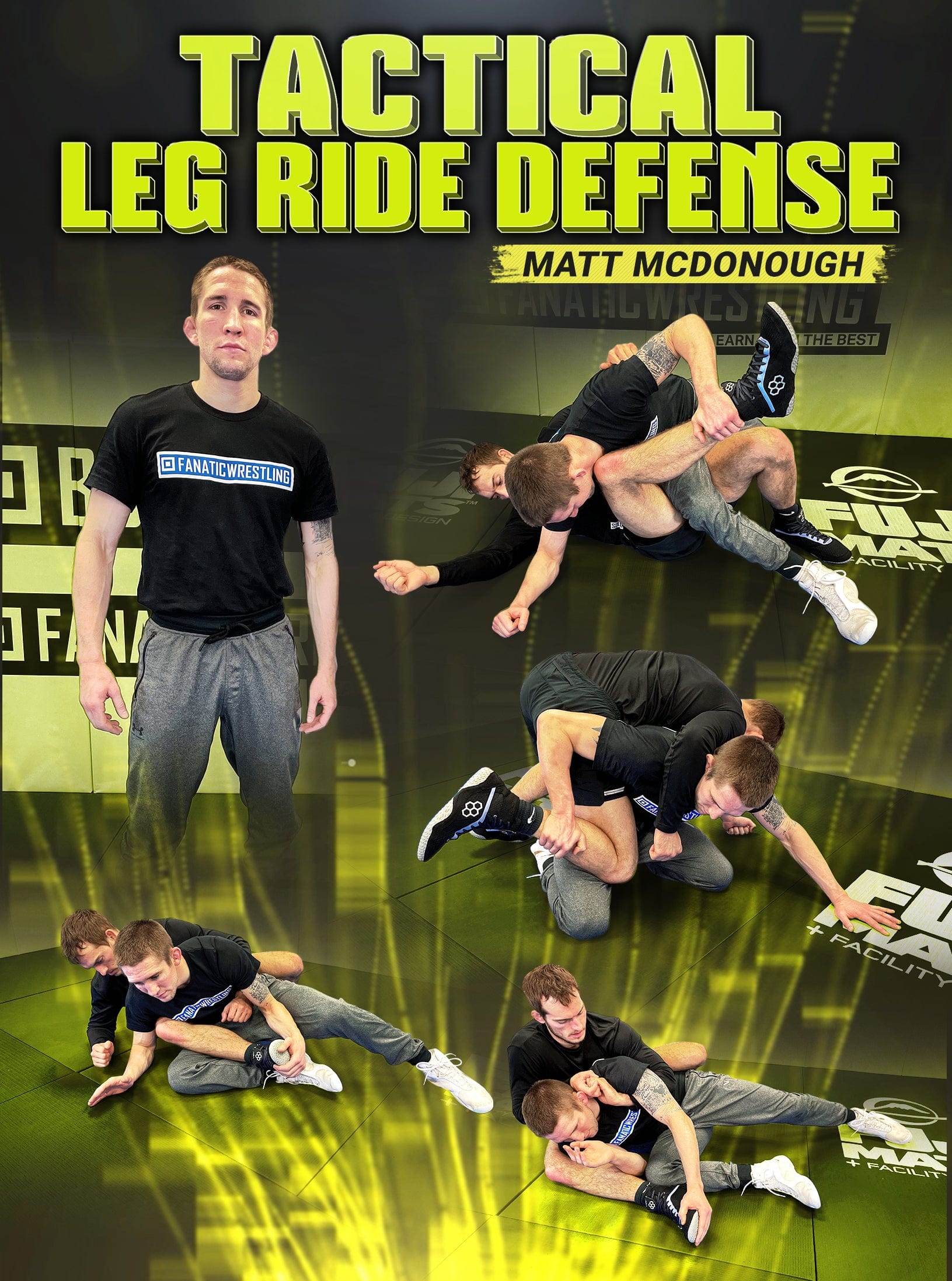 Tactical Leg Ride Defense by Matt McDonough - Fanatic Wrestling